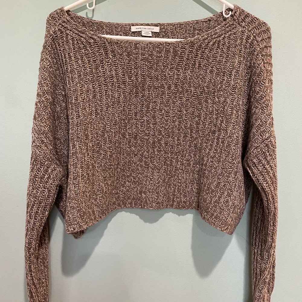 American Eagle cropped sweater